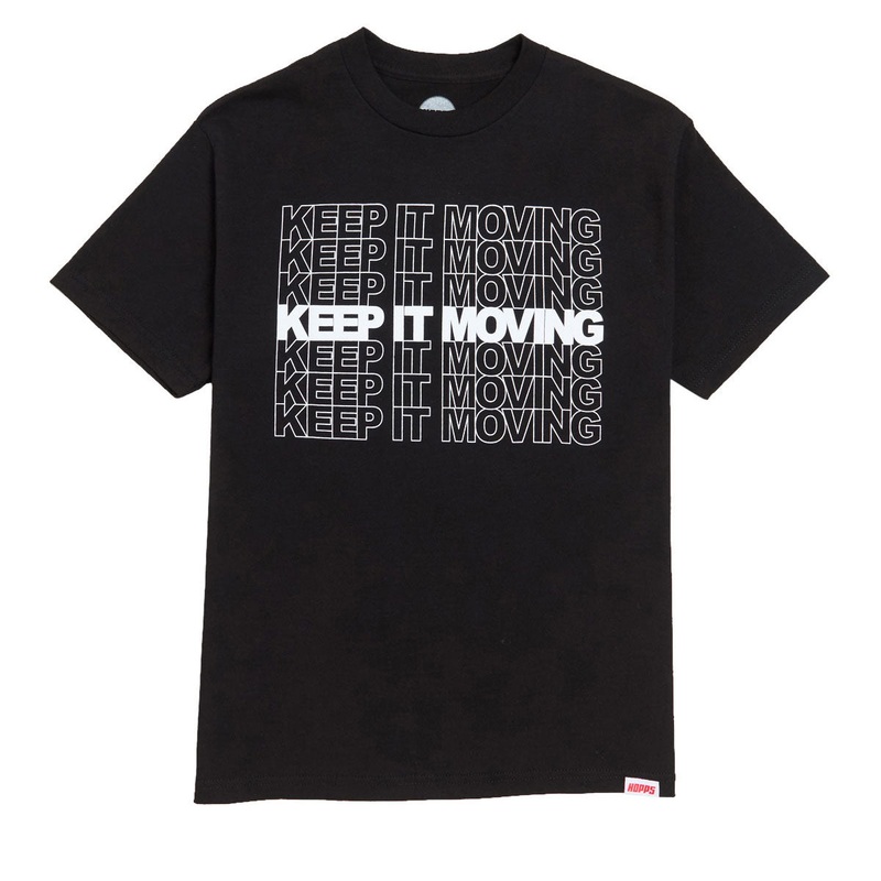 Hopps Keep It Moving T-Shirt – Black