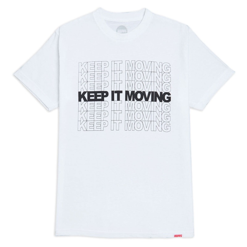 Hopps Keep It Moving T-Shirt – White
