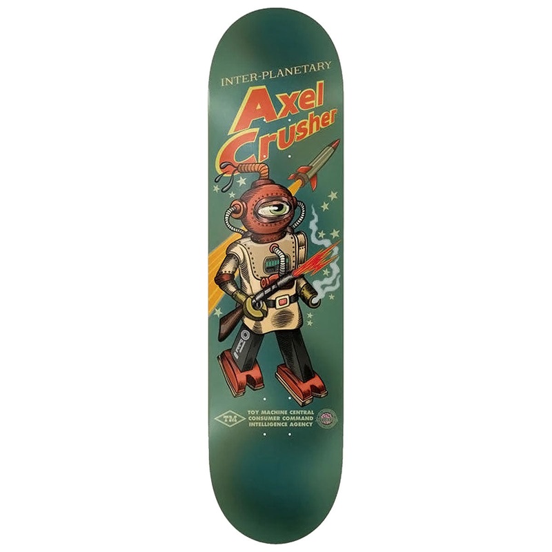 Toy Machine Axel Robot Skateboard Deck – 8.00