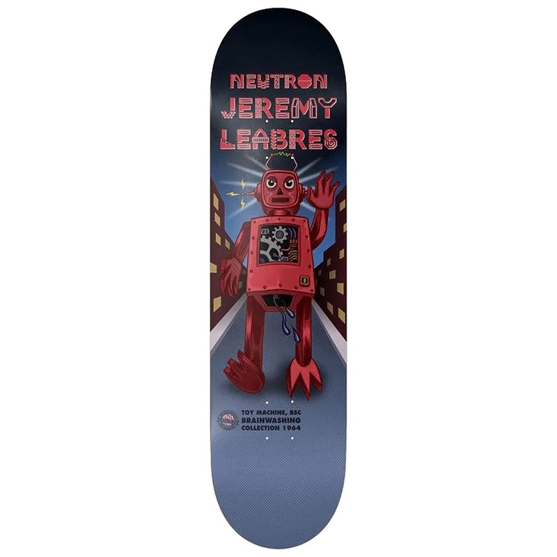 Toy Machine Leabres Robot Skateboard Deck – 8.38
