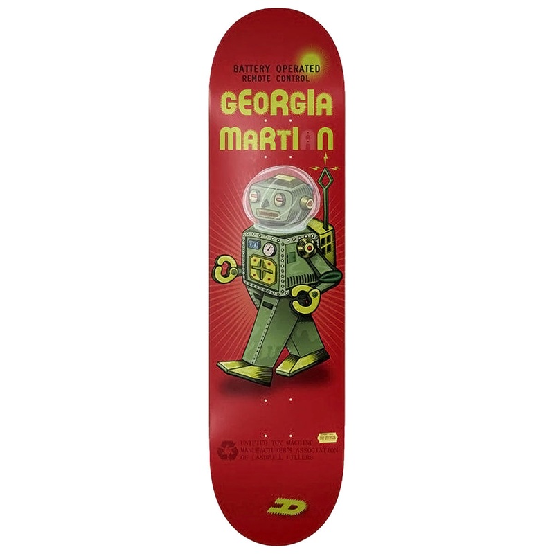 Toy Machine Martin Robot Skateboard Deck – 8.25
