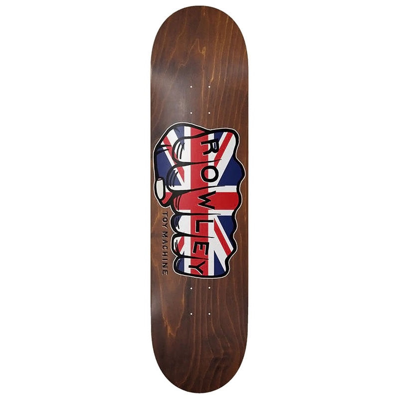 Toy Machine Rowley Union Jack Skateboard Deck – 8.25