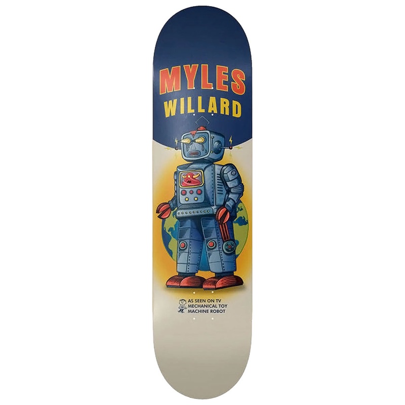 Toy Machine Willard Robot Skateboard Deck – 8.13