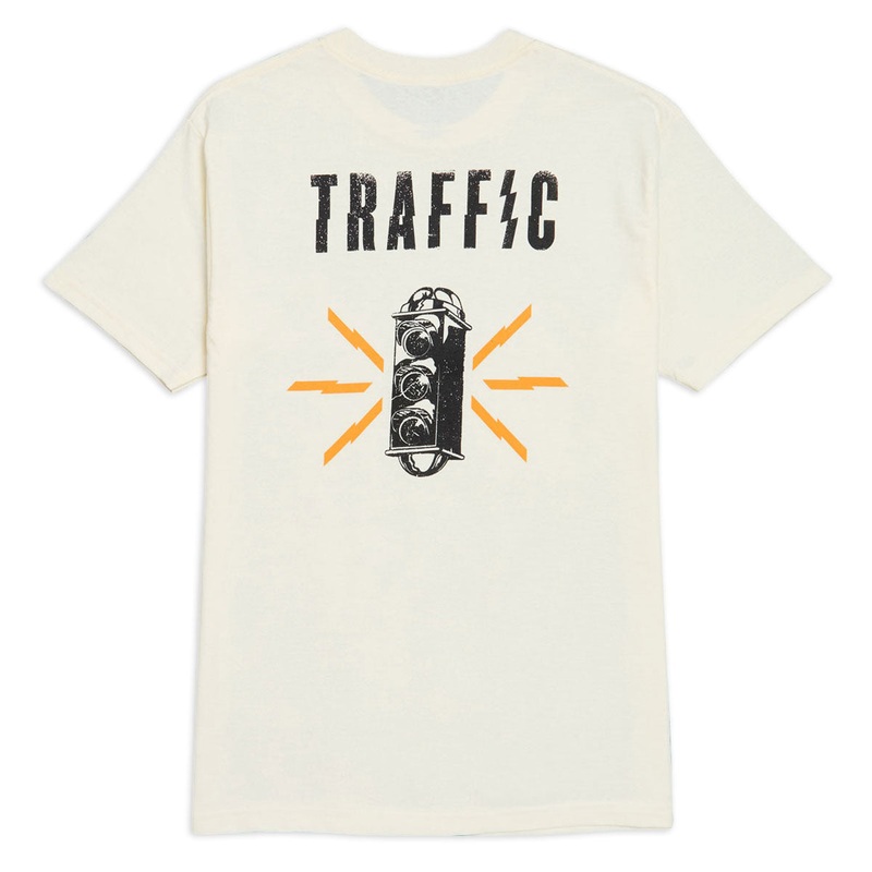 Traffic Caution T-Shirt – Cream