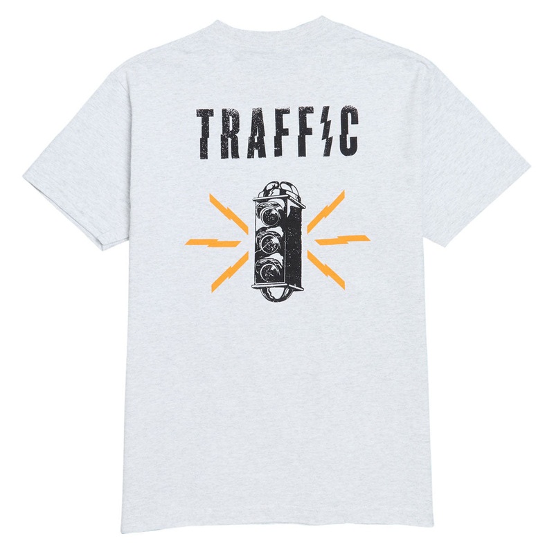 Traffic Caution T-Shirt – Grey