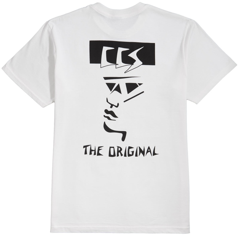 CCS OG Face T-Shirt – White/Reflective Black