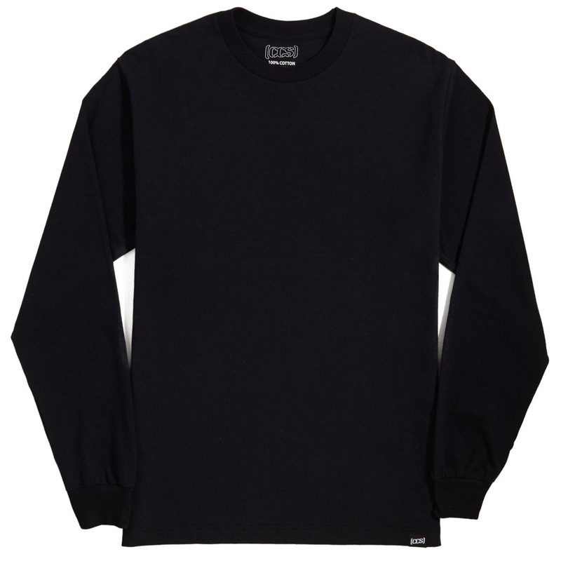 CCS OG Heavyweight Long Sleeve T-Shirt – Black