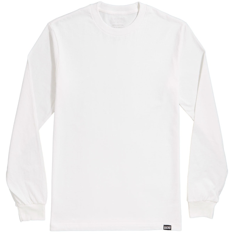 CCS OG Heavyweight Long Sleeve T-Shirt – White
