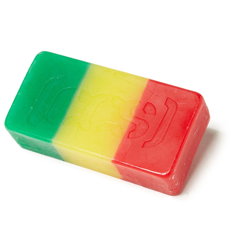 CCS Skateboard Wax – Red/Yellow/Green
