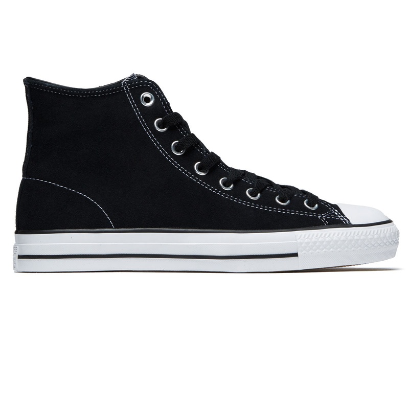 Converse Chuck Taylor All Star Pro Hi Shoes – Black/Black/White