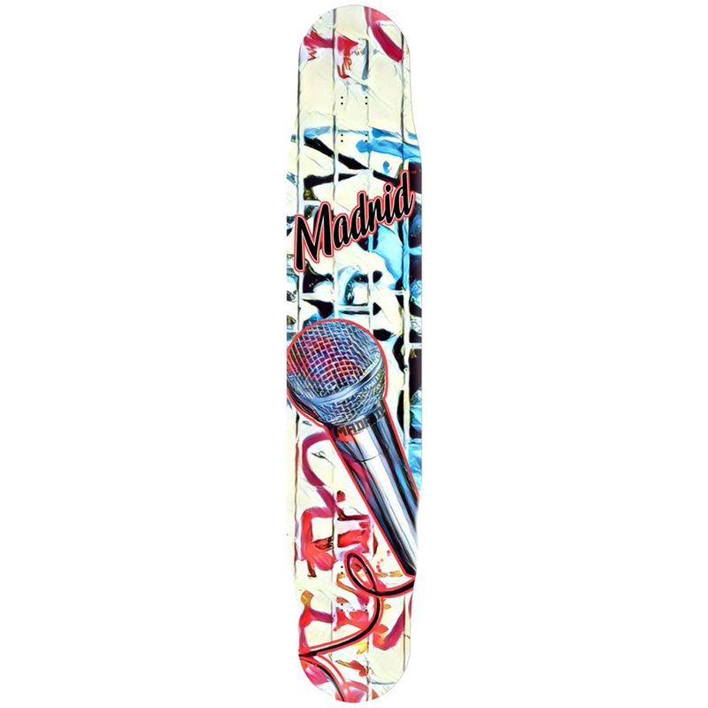 Madrid Pole 46 Fiberglass Longboard Deck – Mic