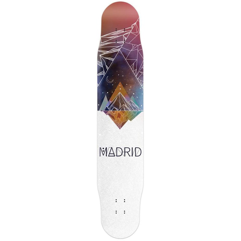 Madrid Pole 46 Fiberglass Longboard Deck – Space Mountain