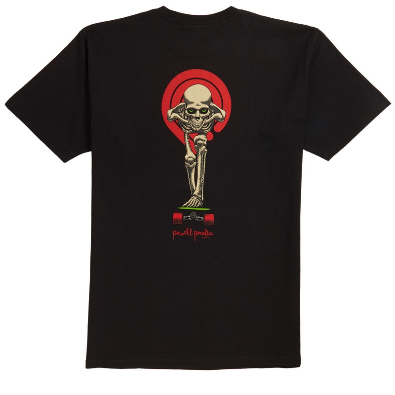 Powell-Peralta Tucking Skeleton T-Shirt – Black