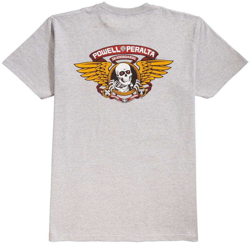 Powell-Peralta Winged Ripper T-Shirt – Athletic Heather
