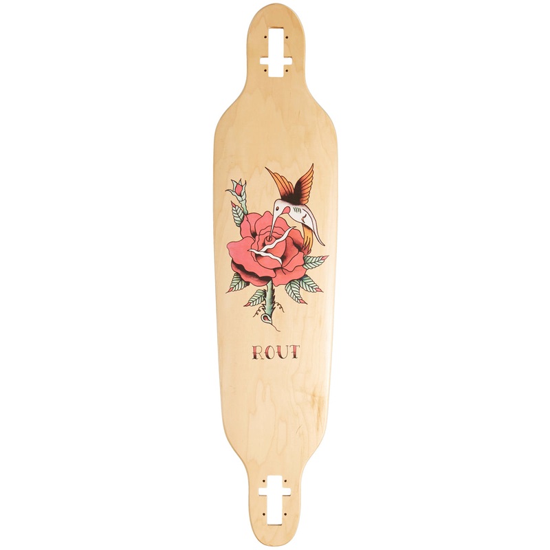 Rout Flash Drop-Thru Longboard Deck