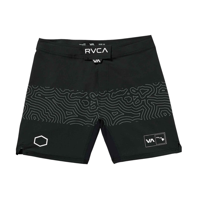 RVCA Hawaii Fight Scrapper 17 Shorts – Black