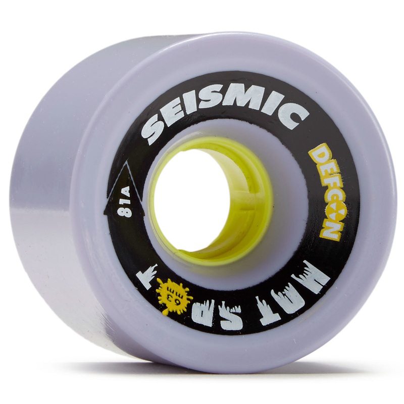 Seismic Hot Spot 81a Longboard Wheels – Plum – 63mm