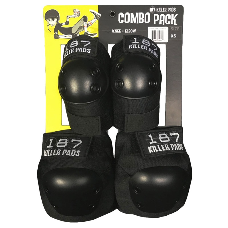 187 Combo Pack Pads – Black