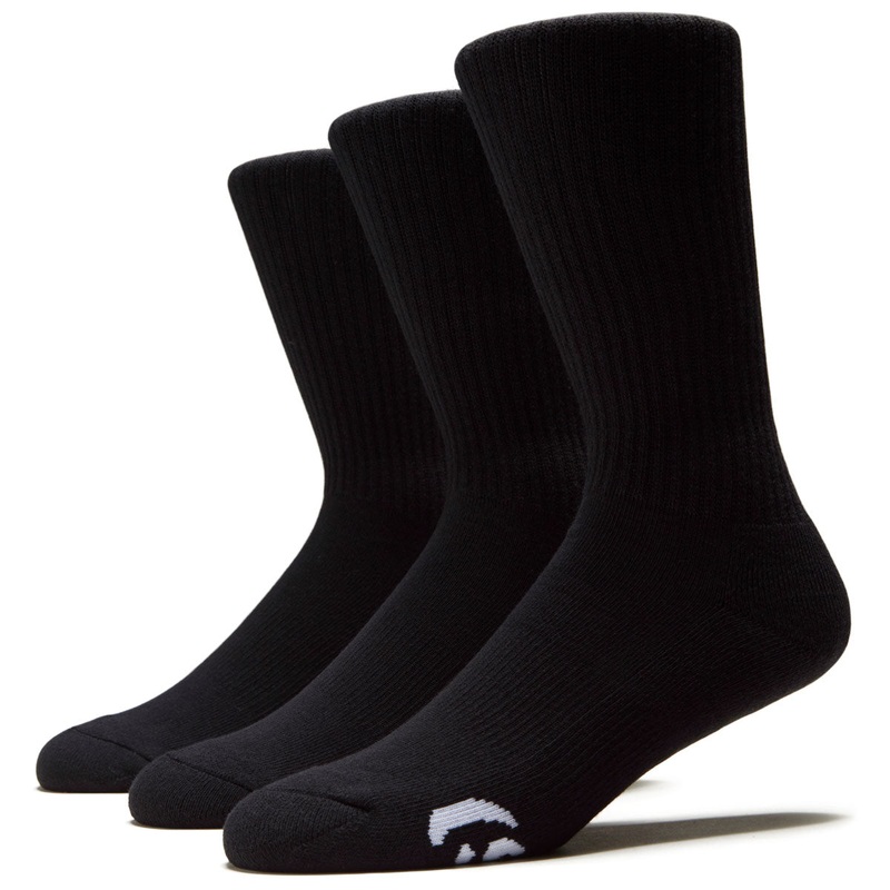 CCS Basics 3 Pack of Socks – Black