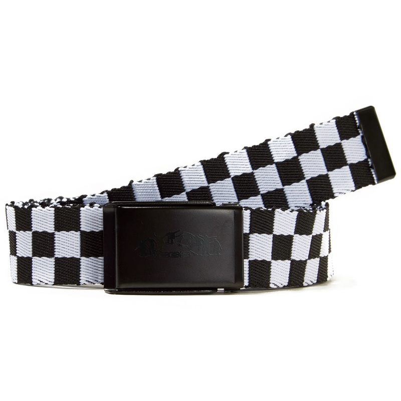 CCS Black Kickflip Buckle Belt – Checkerboard