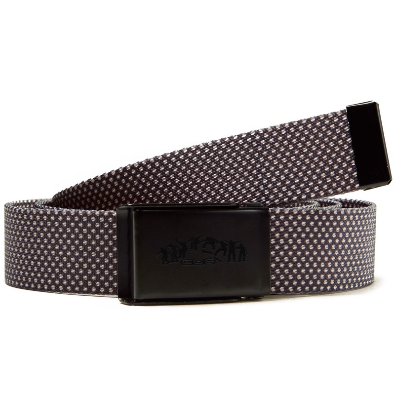 CCS Black Kickflip Buckle Belt – Polka Dot