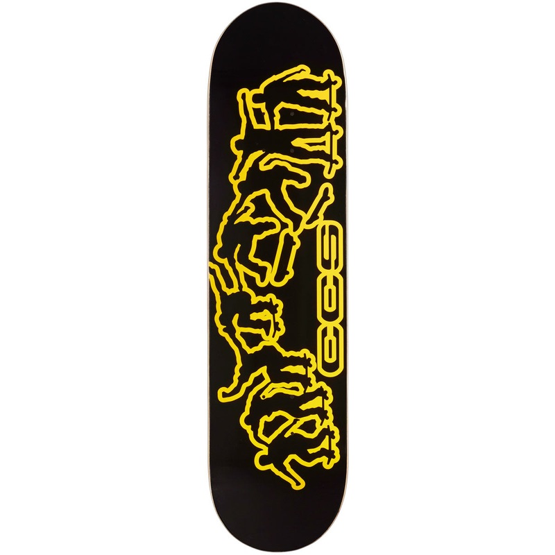 CCS Kickflip 2000 Skateboard Deck – Black – 8.00