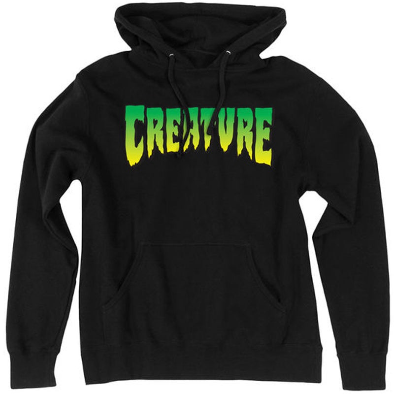 Creature Logo Hoodie – Black