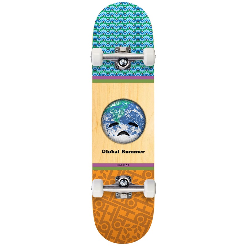 Habitat Global Bummer Skateboard Complete – 7.75