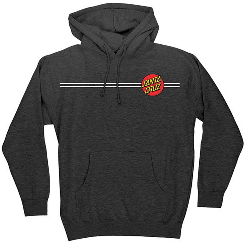 Santa Cruz Classic Dot Hoodie – Charcoal Heather