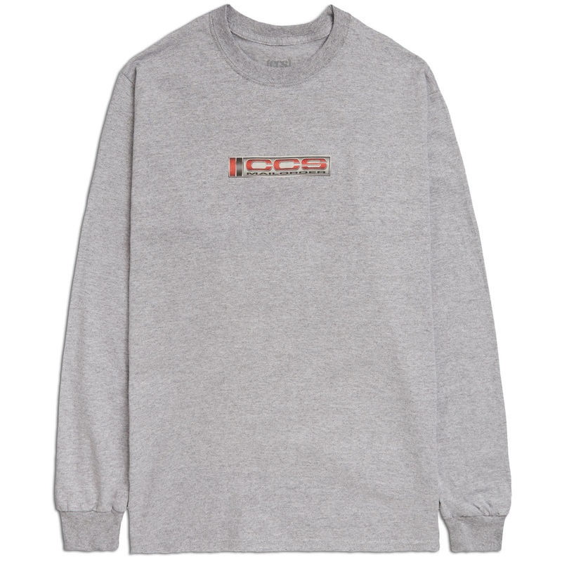 CCS 97 Logo Long Sleeve T-Shirt – Heather Grey – SM