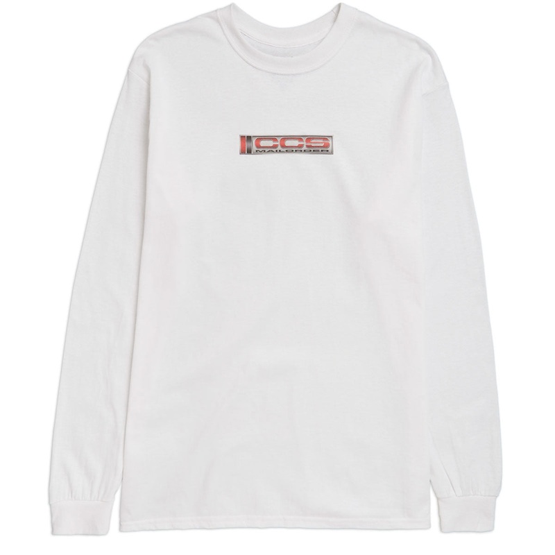 CCS 97 Logo Long Sleeve T-Shirt – White – SM