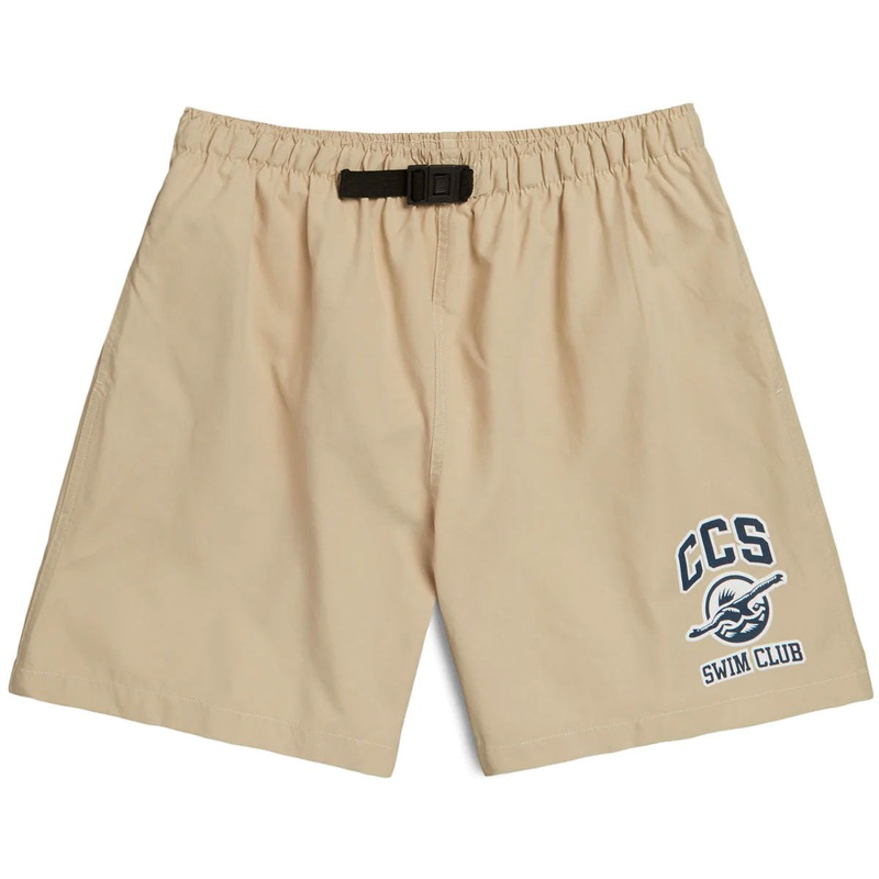 CCS Swim Club Hybrid Shorts – Khaki