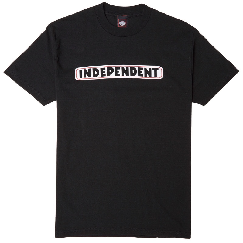 Independent Bar Logo T-Shirt – Black