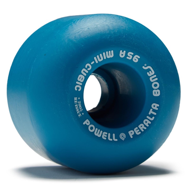 Powell-Peralta Mini Cubics 95A Skateboard Wheels – Blue – 64mm