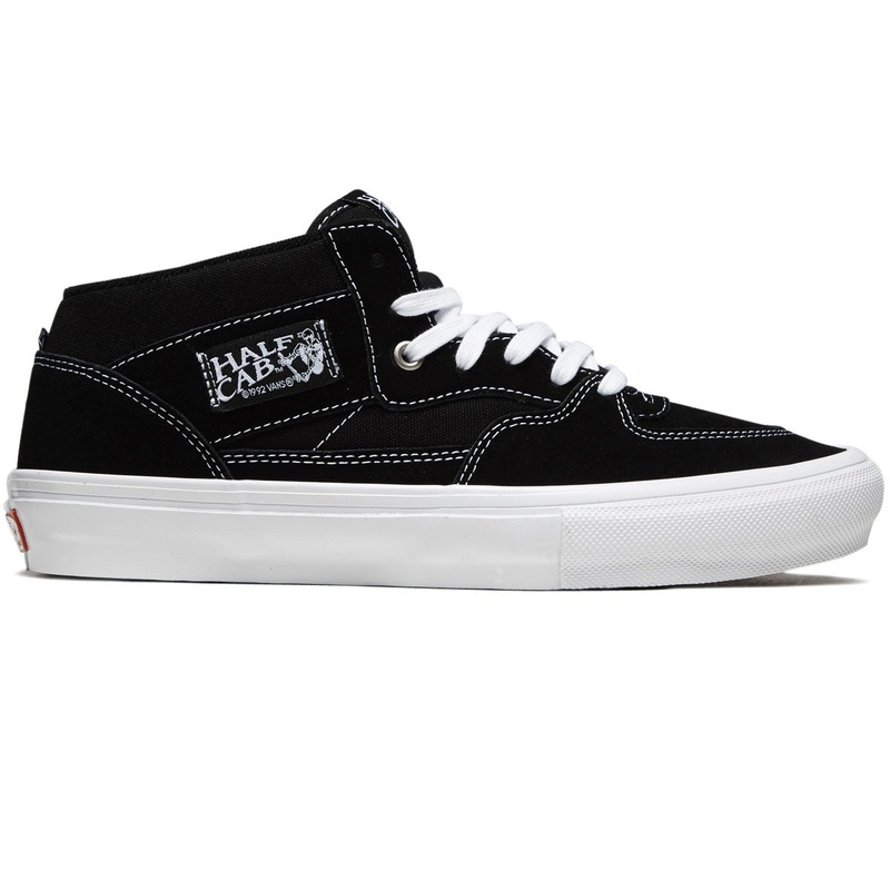 Vans Skate Half Cab Shoes – Black/White