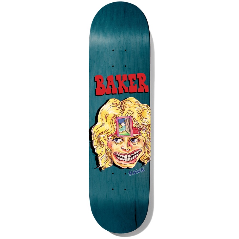 Baker Hawk Dome Door Skateboard Deck – 8.50