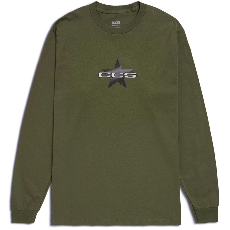 CCS 97 Star Long Sleeve T-Shirt – Surplus Green – XXL