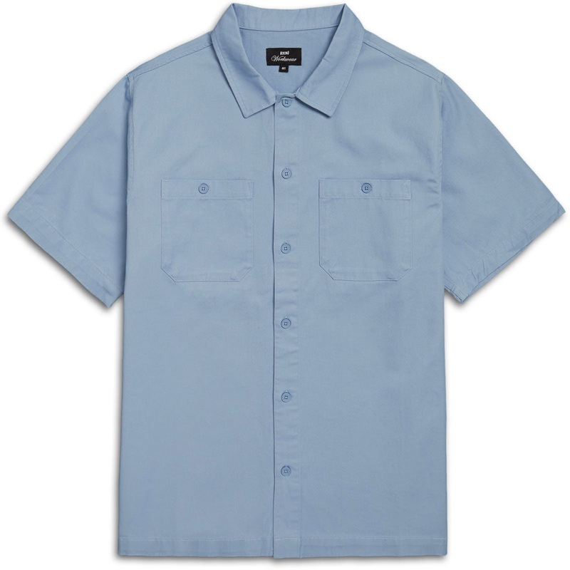 CCS Heavy Cotton Work Shirt – Light Blue