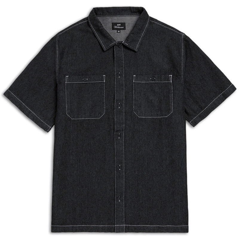 CCS Heavy Denim Work Shirt – Black