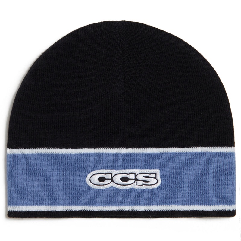 CCS Icon Skully Beanie – Black/Blue
