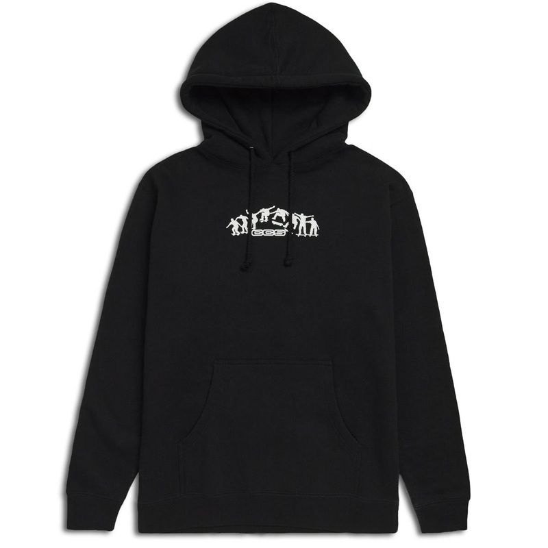 CCS Kickflip Logo Pullover Hoodie – Black/White