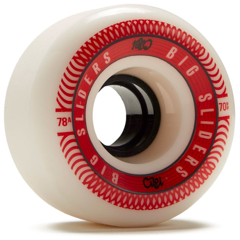 Cuei Big Sliders 78a Stoneground Longboard Wheels – White – 70mm