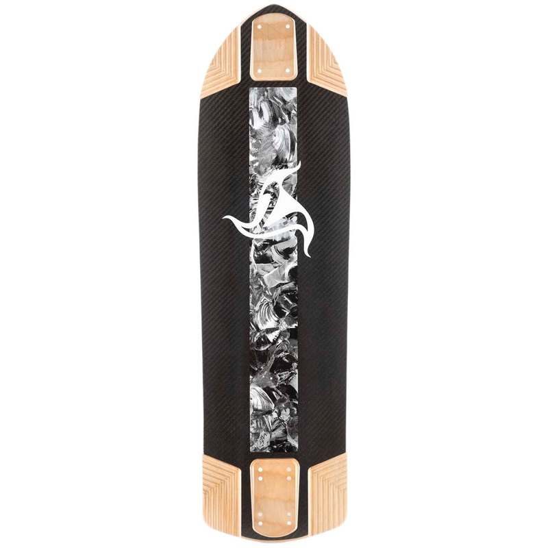 Landyachtz Obsidian Longboard Deck – Natural