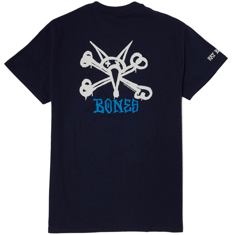 Powell-Peralta Rat Bones T-Shirt – Navy