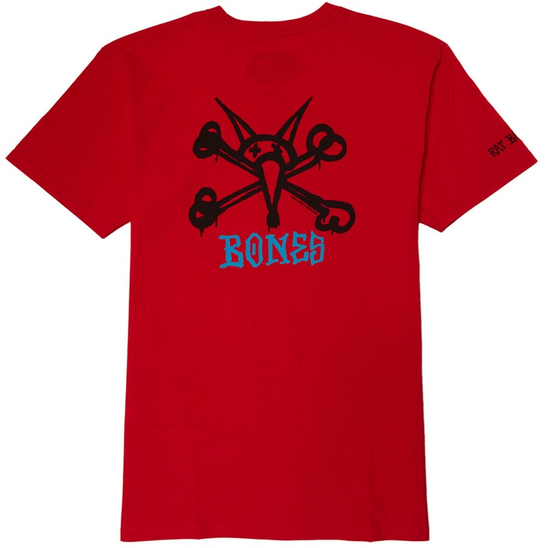 Powell-Peralta Rat Bones T-Shirt – Red