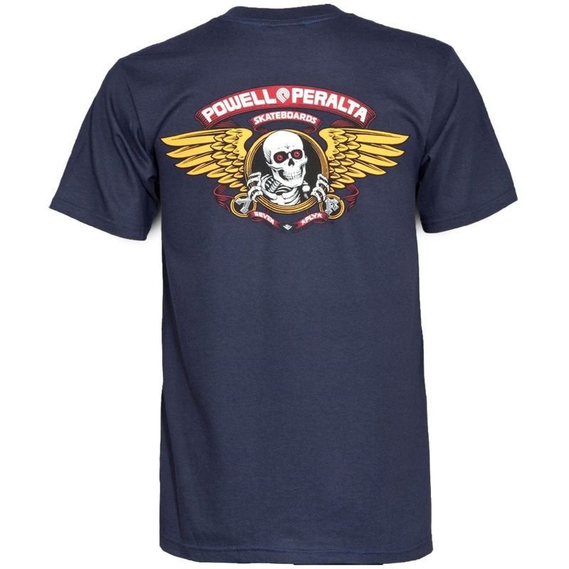 Powell-Peralta Winged Ripper T-Shirt – Navy