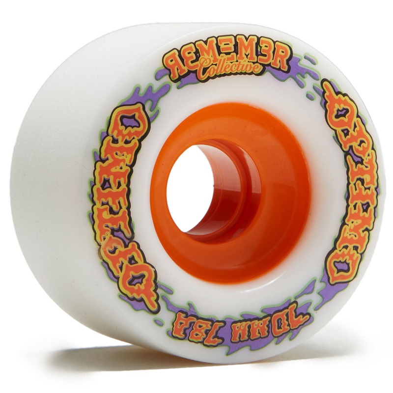 Remember Optimo 78a Longboard Wheels – White – 70mm
