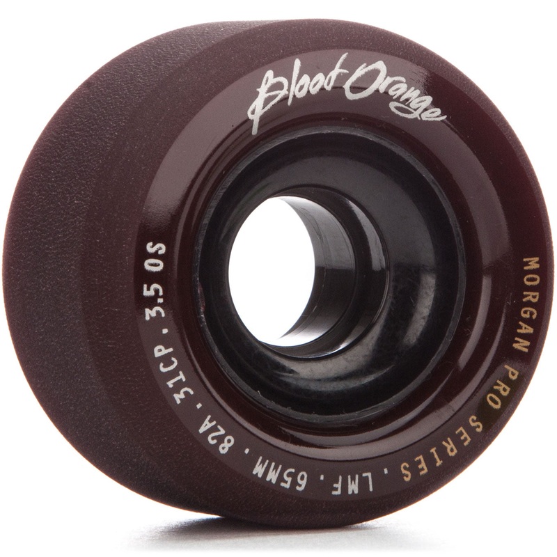 Blood Orange Liam Morgan Formula Longboard Wheels – 65mm 82A – Maroon