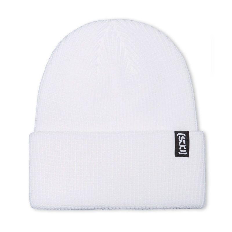 CCS Bracket Label Beanie – White