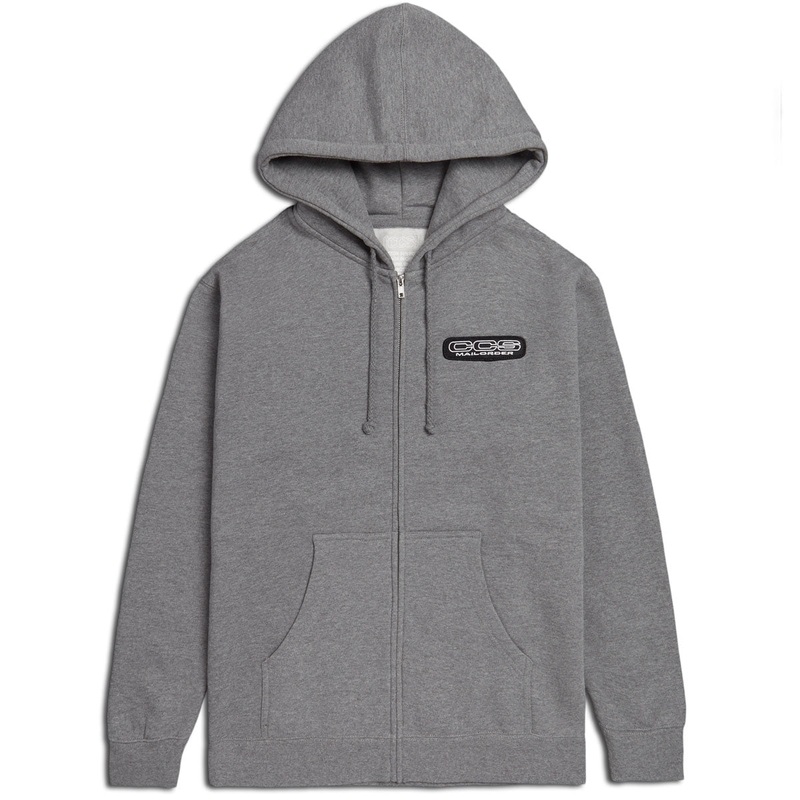 CCS Mailorder Patch Zip Hoodie – Grey/Black